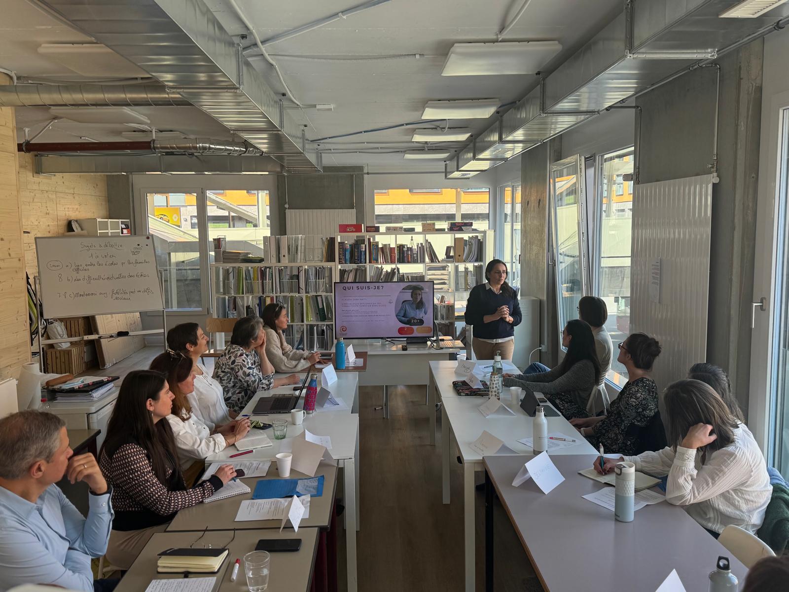 Réunion formation Montessori